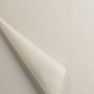 A close-up view of a piece of fabric with a slight sheen, indicating a soft, napped texture. Alendel Drapery Lining