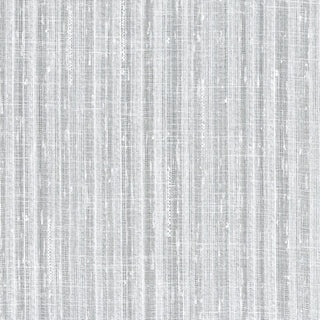 A close-up image of a textured beige fabric with a vertical stripe pattern, likely used for drapery purposes.