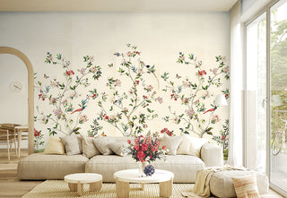 Daisy Bennett Mural - Chinoiserie Magnolia Mural