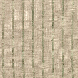 Kravet Cambridge Plaids & Stripes multipurpose fabric collection Textured fabric with green vertical stripes on a beige background