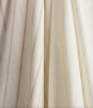 Kravet Aloft collection  Drapery Close-up of beige fabric with subtle stripes