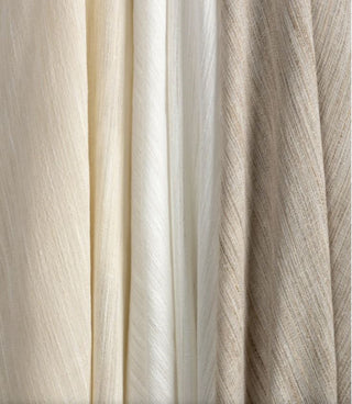 Kravet Aloft drapery collection Close-up of fabric in various neutral colors