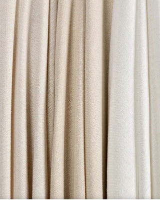 Kravet Aloft drapery collection Close-up of beige and white textured  fabric