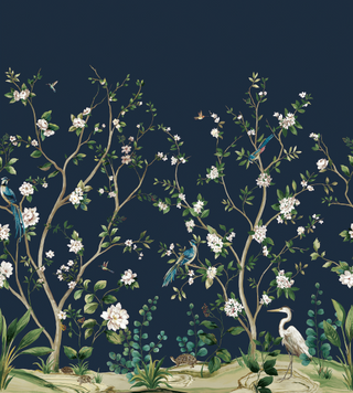 Daisy Bennett Mural - Heron Botanical Mural