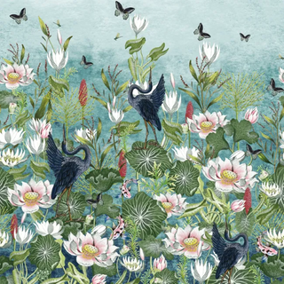 Botanical - Waterlily Banner