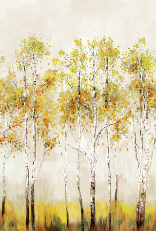 Daisy Bennett Mural - Aspen Tree Mural