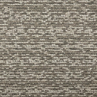 JF Fabrics St. Tropez fabric collection. A close up view of a hunky textured fabric pattern with a taupe color palette