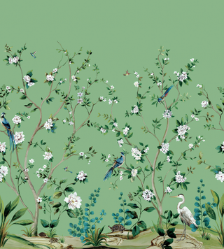 Daisy Bennett Mural - Heron Botanical Mural