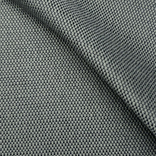 JF Fabrics St. Tropez fabric collection. Close-up of gray charcoal fabric with a subtle pattern