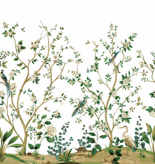 Daisy Bennett Mural - Heron Botanical Mural