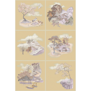 Tile Toile Metallic